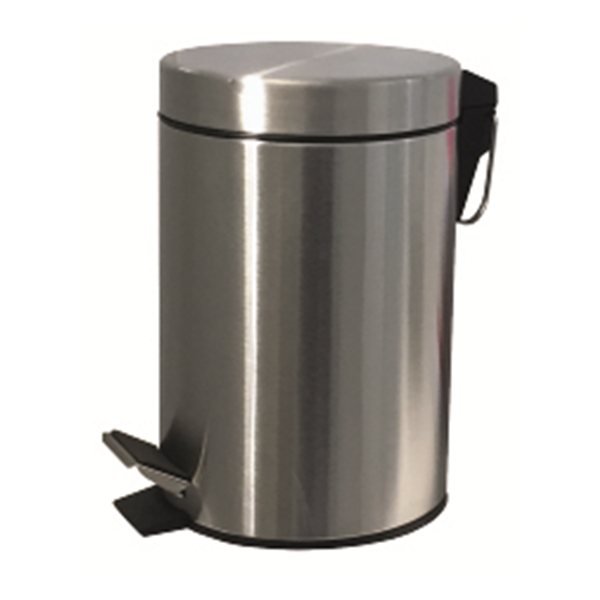 Basurero Pedal Acero Inoxidable 3 lt